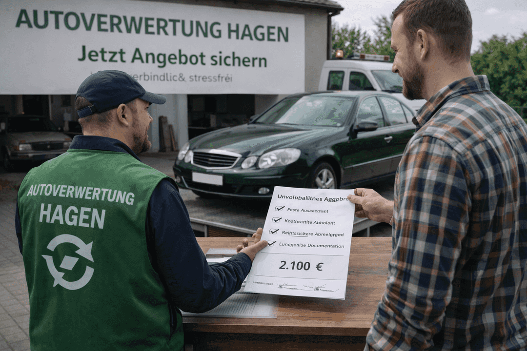 Jetzt Angebot sichern – Ihr direkter Einstieg in die Autoverwertung in Ochtrup